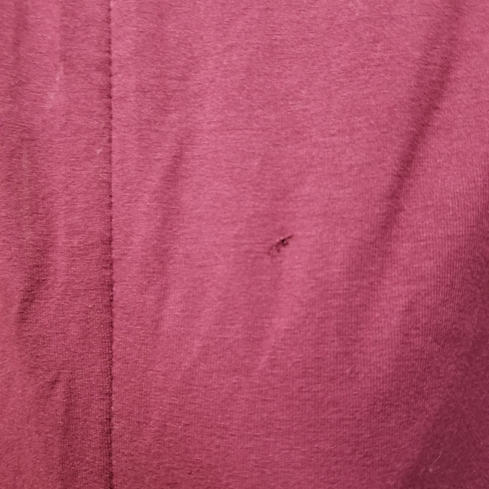 Maroon Ann Taylor Twist Front Dress - Picture 6 of 7